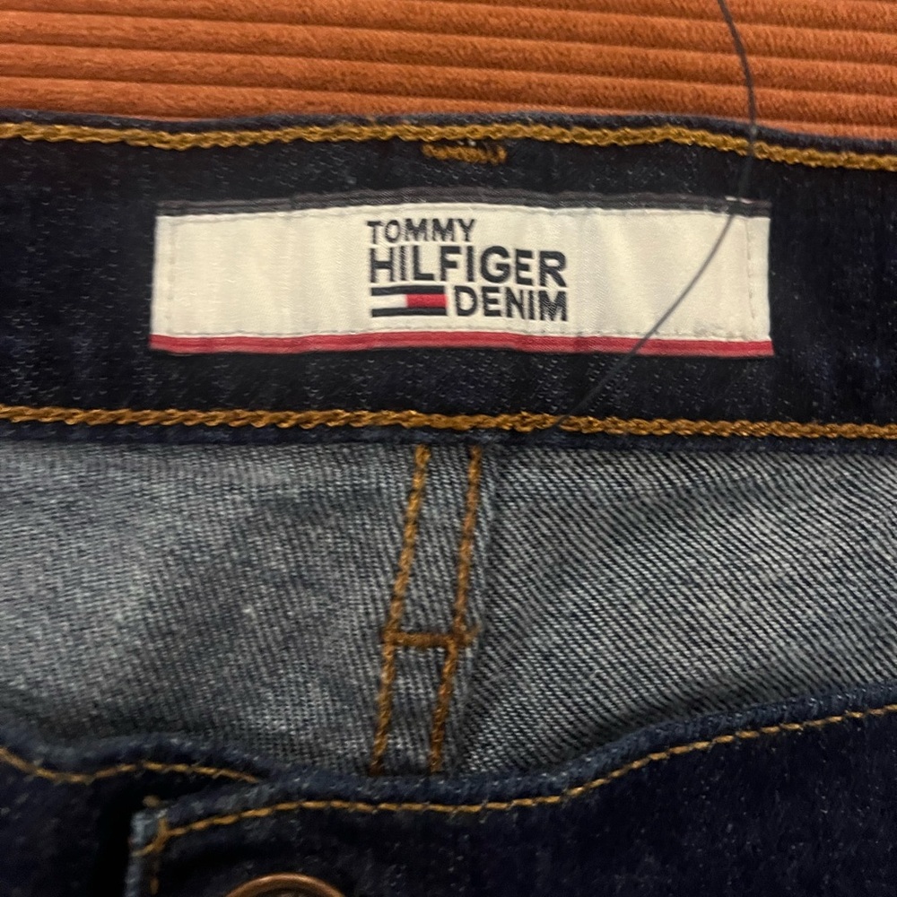 Tommy Hilfiger Men's Dark Blue Jeans